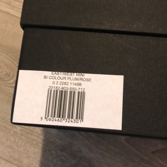 Strathberry X InTheFrow East/West Mini - Plum/Rose - Picture 4 of 6